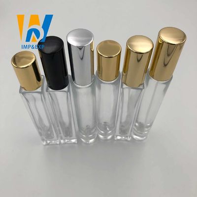 1ml 15ml 10ml ontruimen de Balfles van de Glasrol met Gouden GLB Mini Refillable Rollerball Perfume