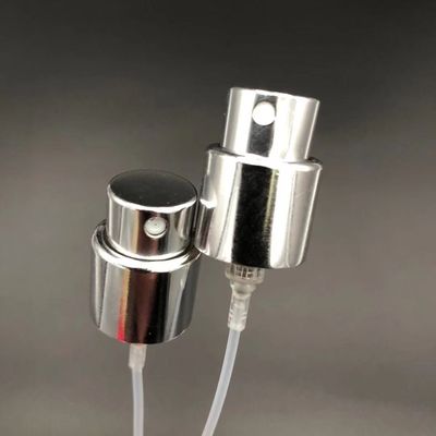 Zilveren van de het Metaal Fijne Mist van het Schroefparfum de Spuitbuspomp 15mm