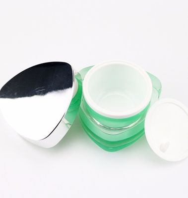 De purpere Zwarte Bruine Lege Plastic Kosmetische Roomkruiken verdubbelen Muur 5ml 50ml 10 Oz 10 Gram Plastic Containers